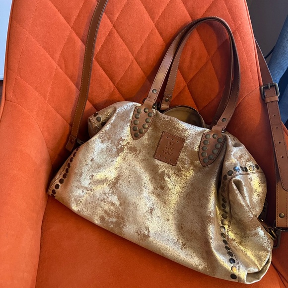 WE THE FREE AUGUSTINE PYRITE TOTE NWOT OS - Picture 7 of 9